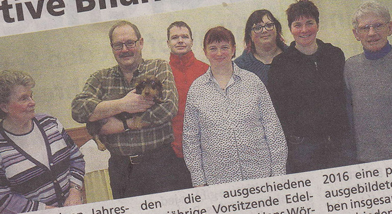 Zeitungsartikel zur Jahreshauptversammlung 2017